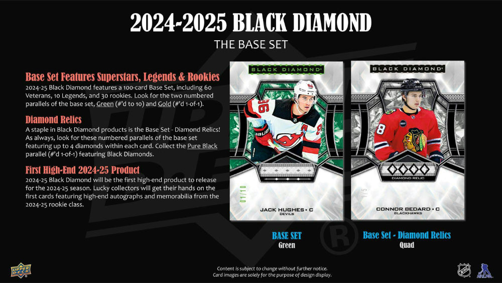 2024-25 Upper Deck NHL Black Diamond Hobby - Sports Cards Europe