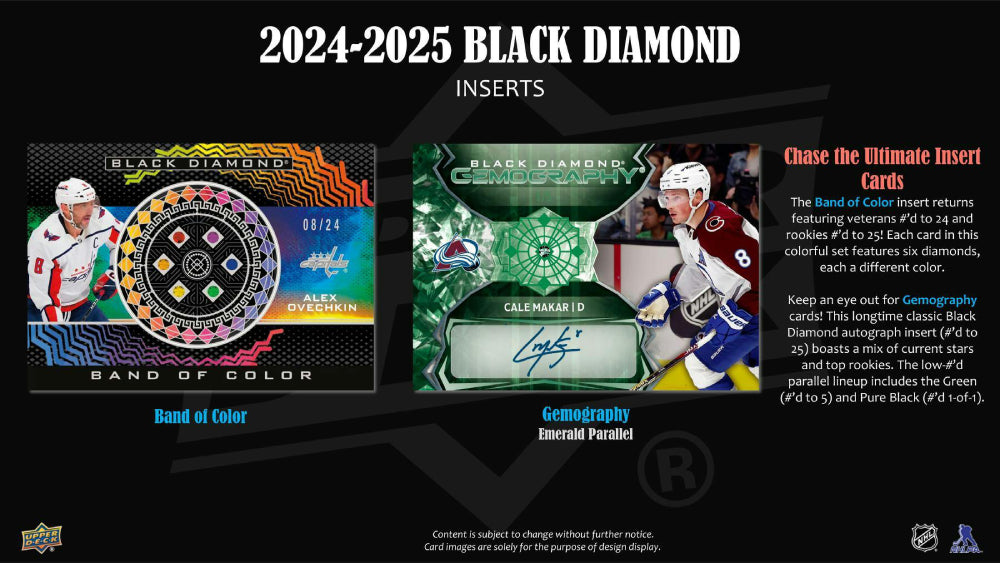 2024-25 Upper Deck NHL Black Diamond Hobby - Sports Cards Europe