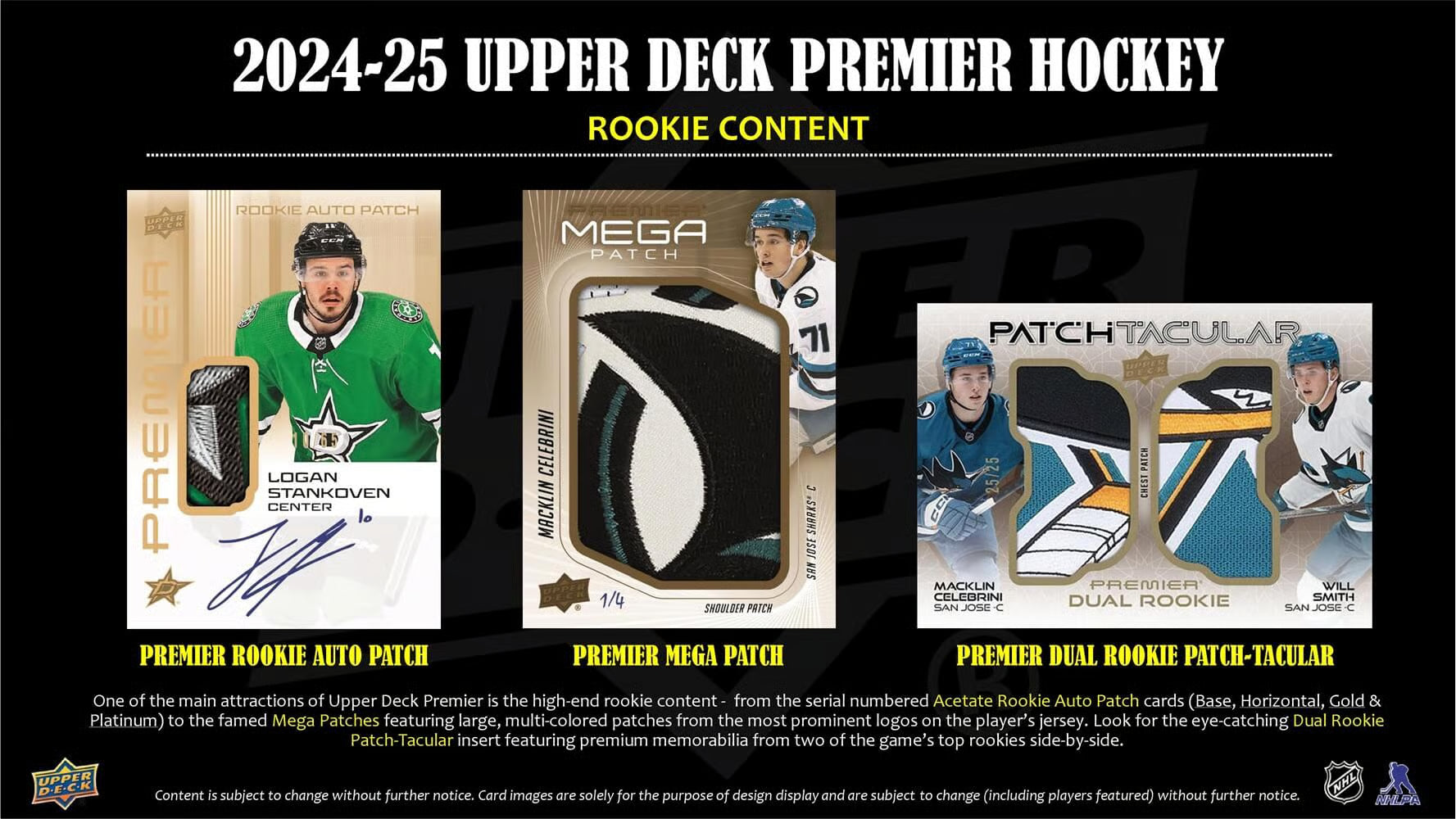 2024-25 Upper Deck NHL Premier - Sports Cards Europe