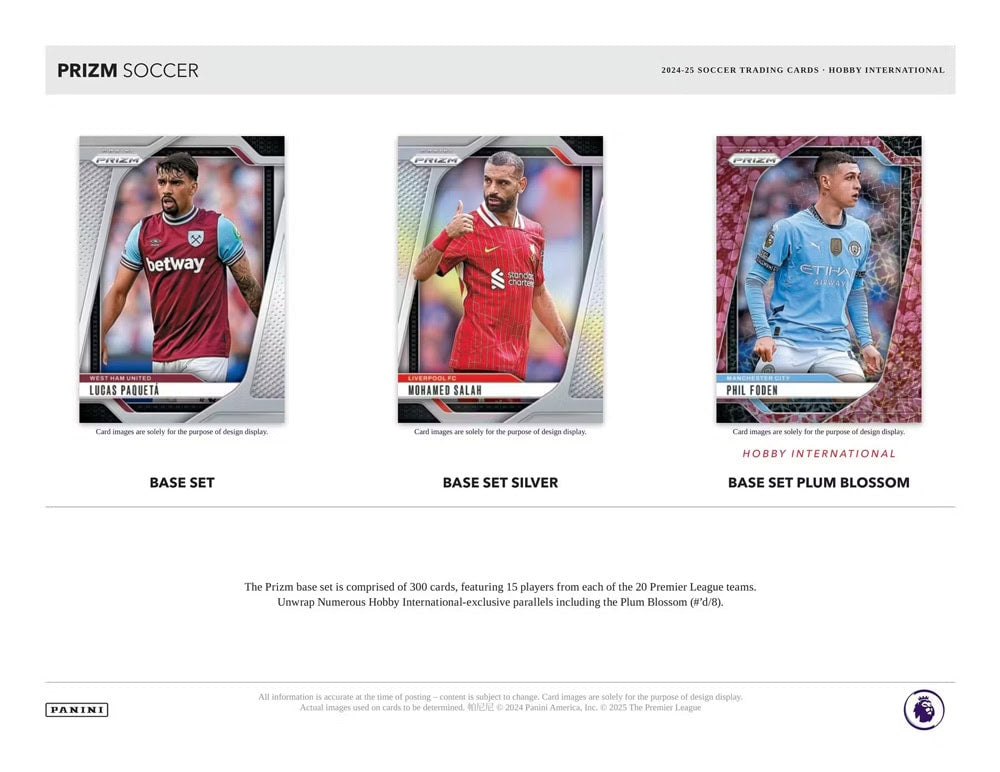 2024-25 Panini Prizm Premier League Hobby International Box - Sports Cards Europe