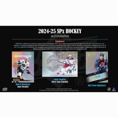 2024-25 Upper Deck NHL SPx Hobby - Sports Cards Europe