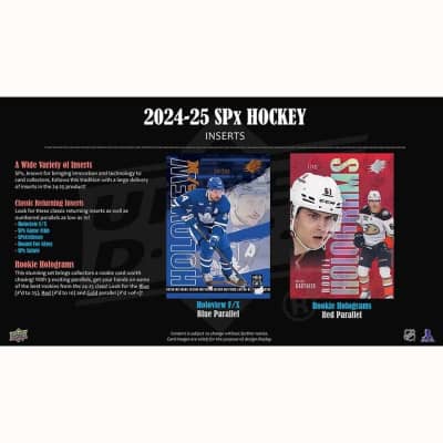 2024-25 Upper Deck NHL SPx Hobby - Sports Cards Europe