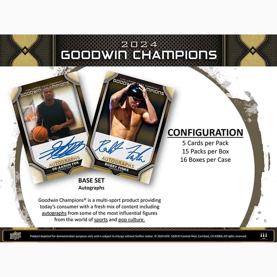 2024 Upper Deck Goodwin Champions Hobby - Sports Cards Europe