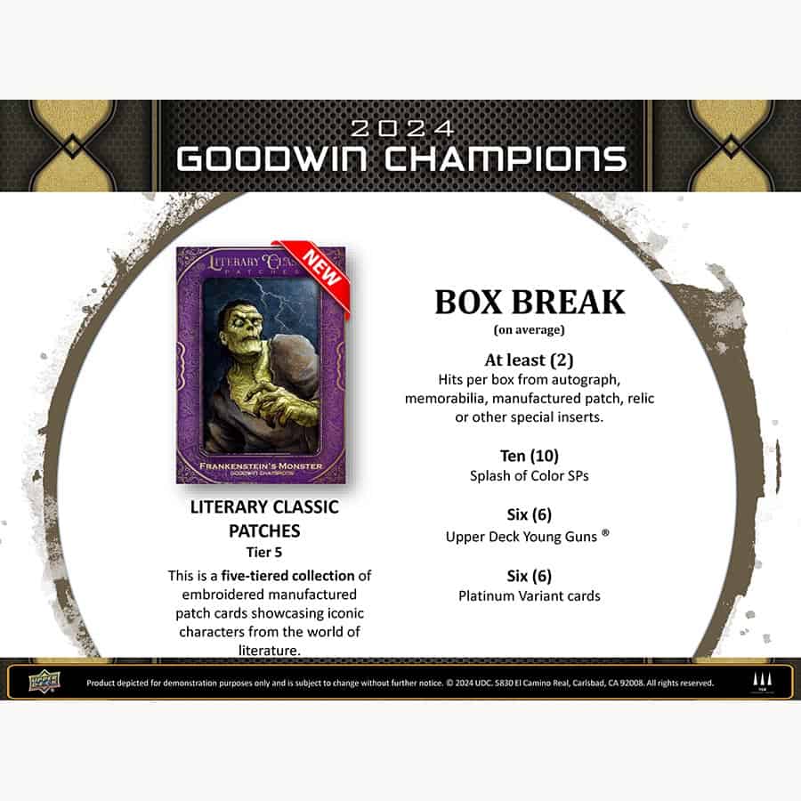 2024 Upper Deck Goodwin Champions Hobby - Sports Cards Europe