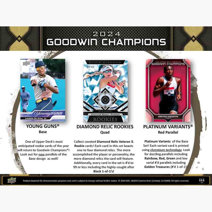 2024 Upper Deck Goodwin Champions Hobby - Sports Cards Europe