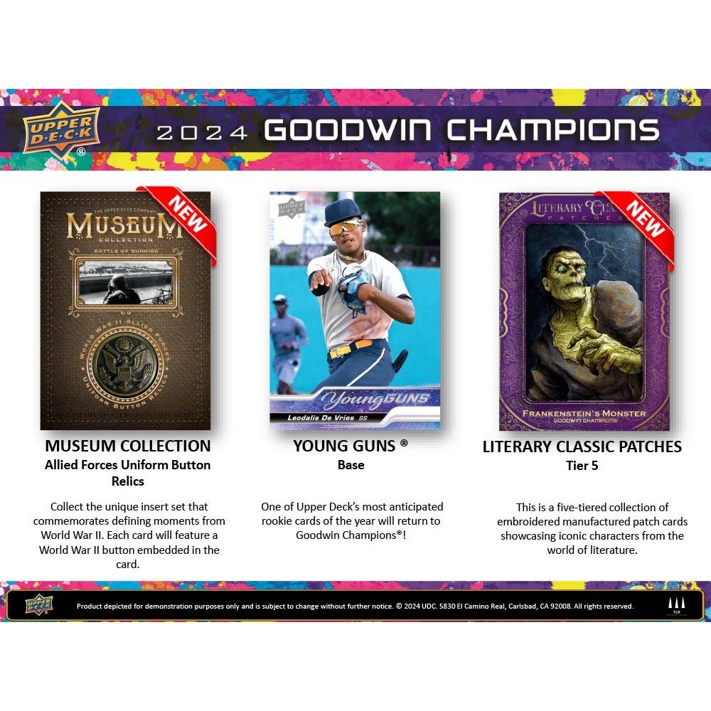 2024 Upper Deck Goodwin Champions Blaster Box - Sports Cards Europe