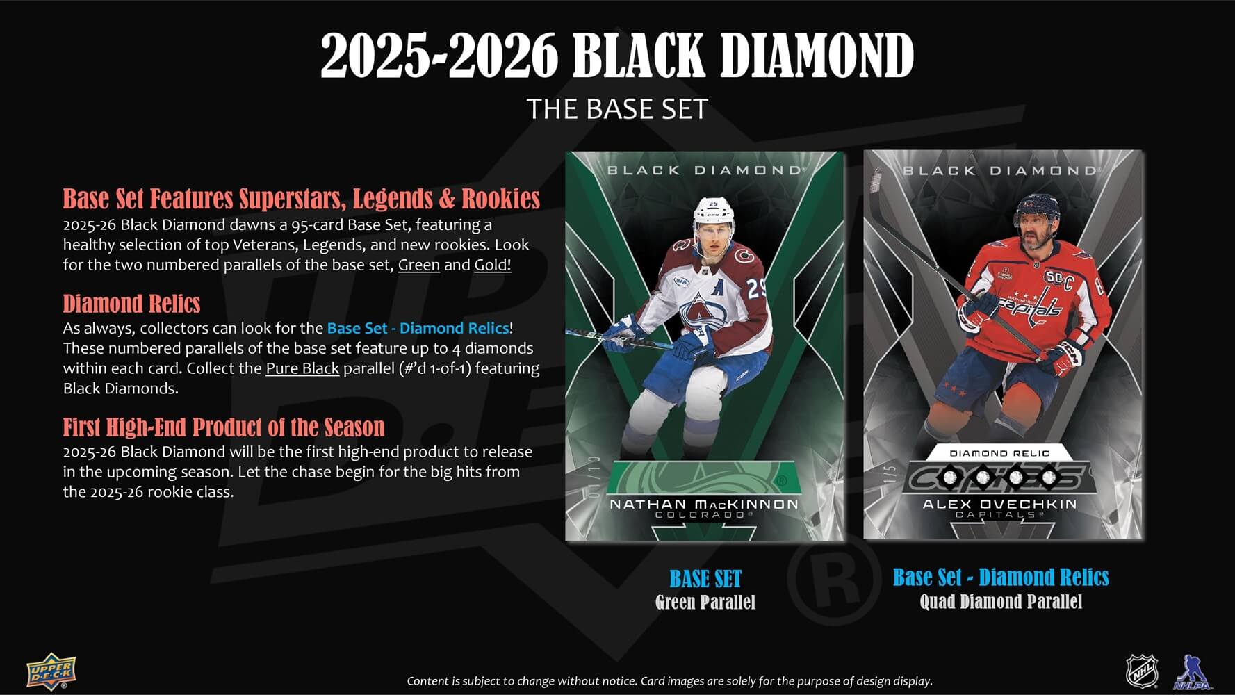 2025-26 Upper Deck NHL Black Diamond Hobby - Sports Cards Europe
