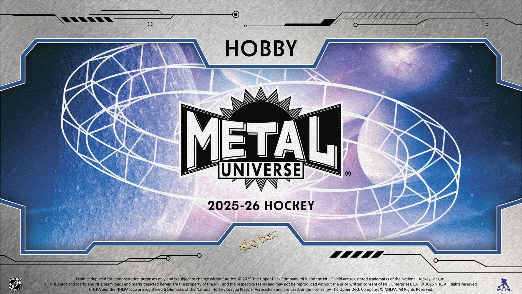 2025-26 Upper Deck NHL Skybox Metal Universe Hobby