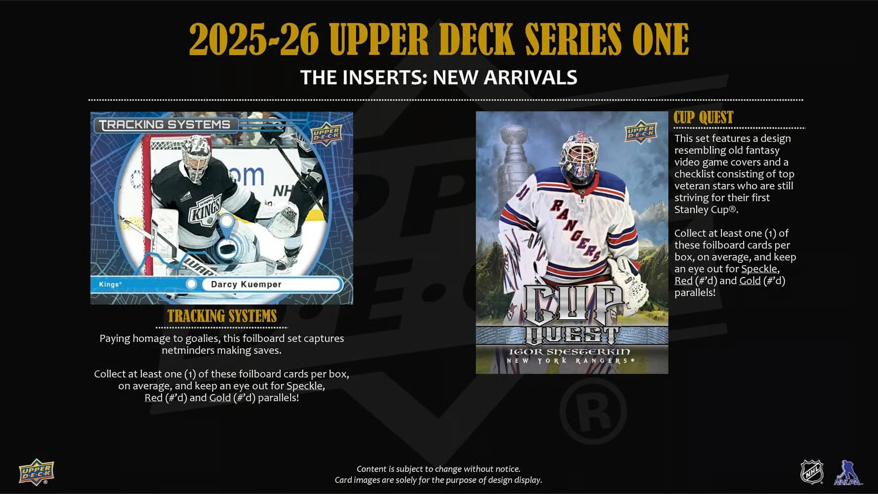 2025-26 Upper Deck NHL Series 1 Hobby - Sports Cards Europe