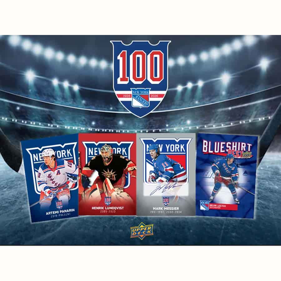 2025-26 New York Rangers Centennial Box Set - Sports Cards Europe