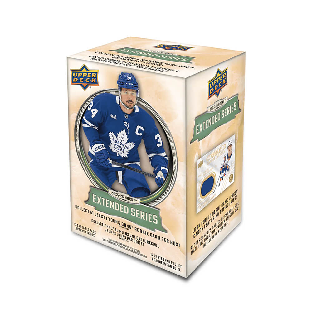 2025-26 Upper Deck NHL Extended Series Blaster