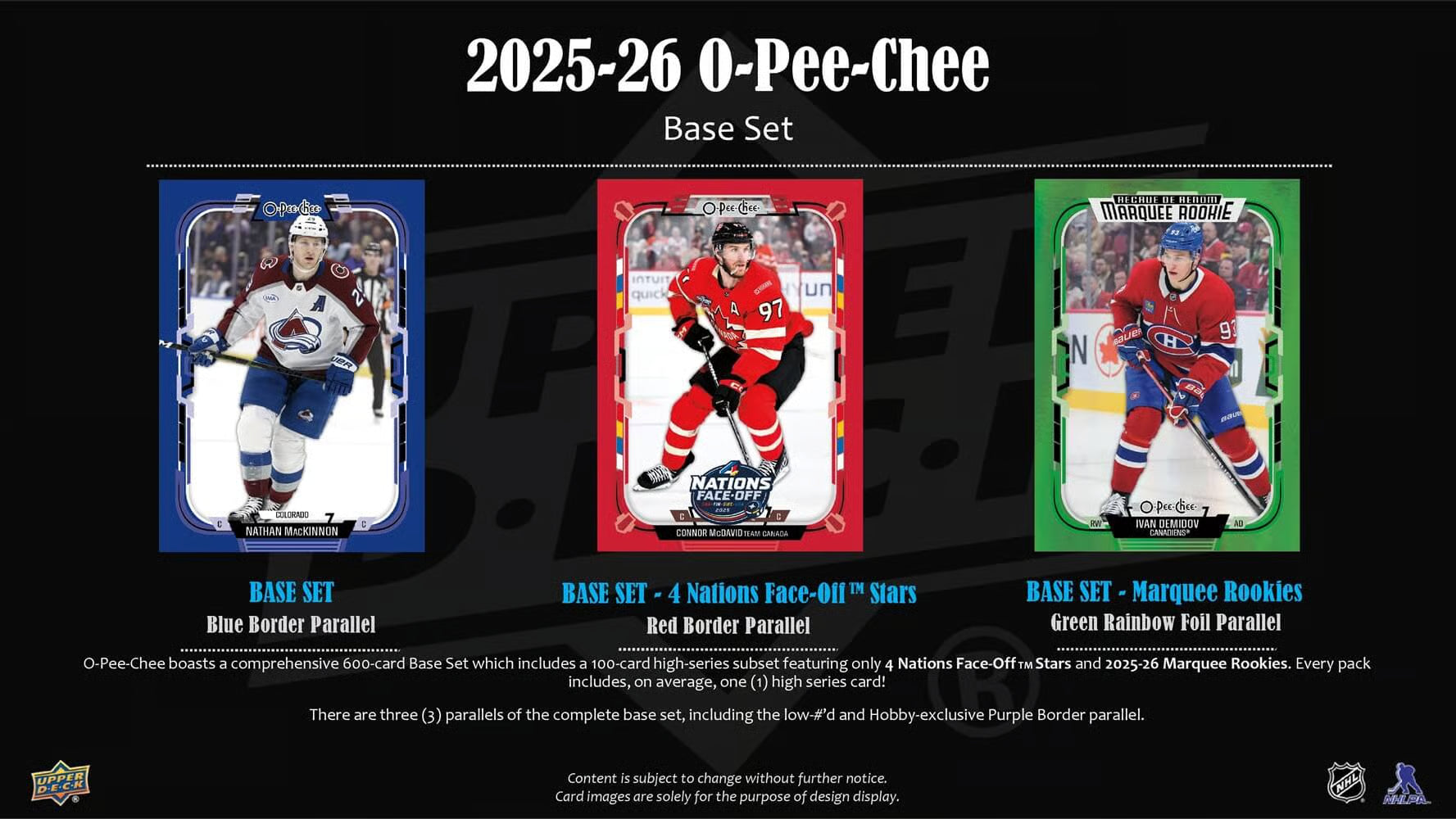 2025-26 Upper Deck NHL O-Pee-Chee Hobby - Sports Cards Europe