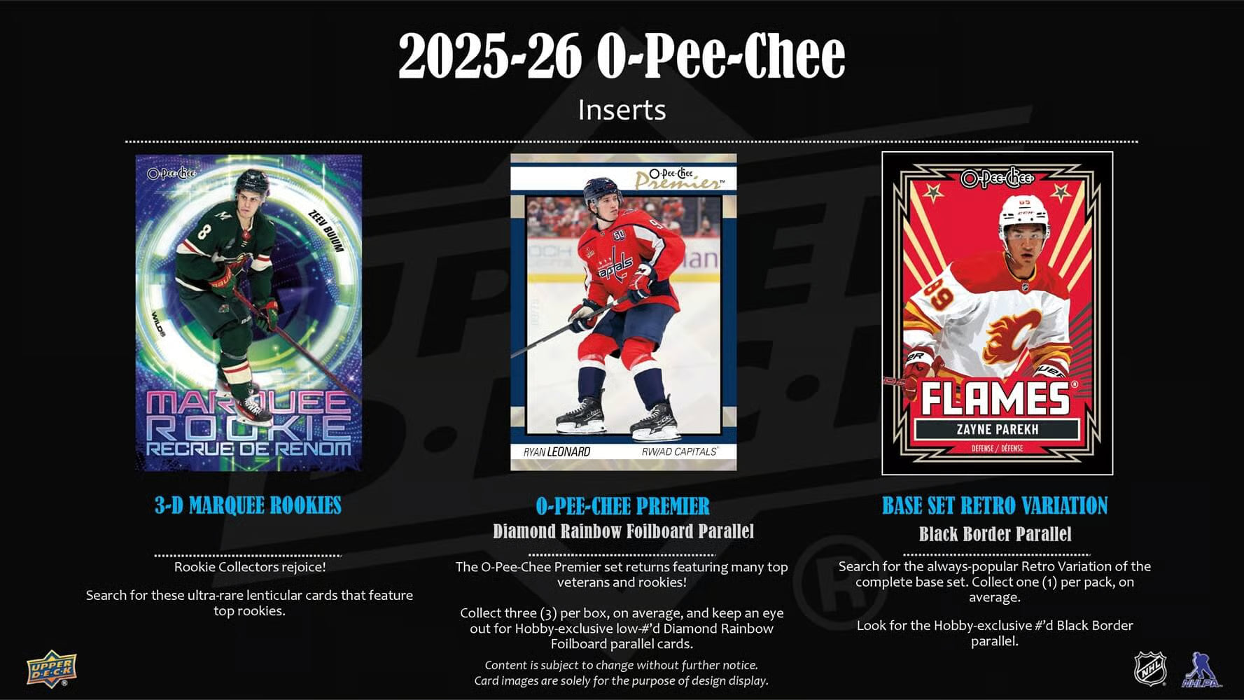 2025-26 Upper Deck NHL O-Pee-Chee Hobby - Sports Cards Europe