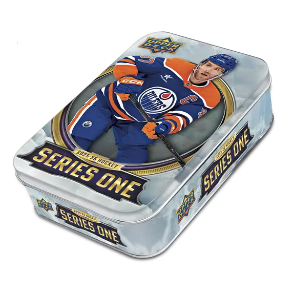2025-26 Upper Deck NHL Series 1 Tin - Sports Cards Europe