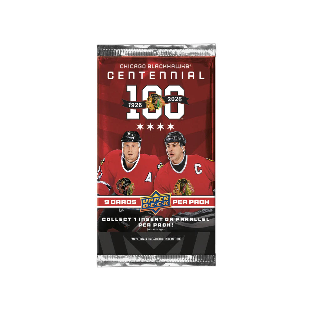 2025-26 Upper Deck NHL Chicago Blackhawks Centennial Hobby - Sports Cards Europe