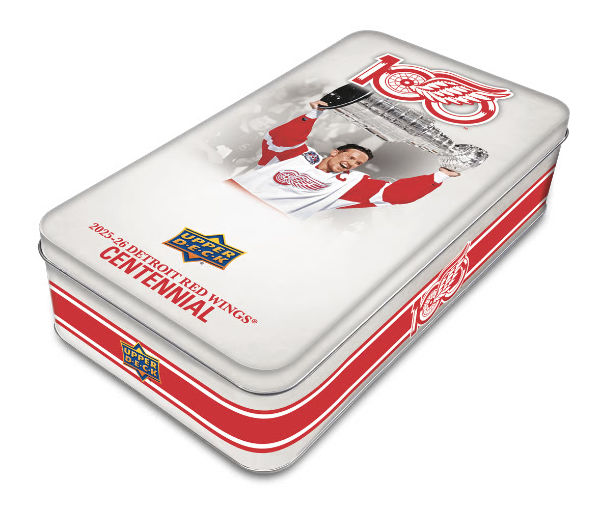 2025-26 Upper Deck NHL Detroit Red Wings Centennial Hobby - Sports Cards Europe