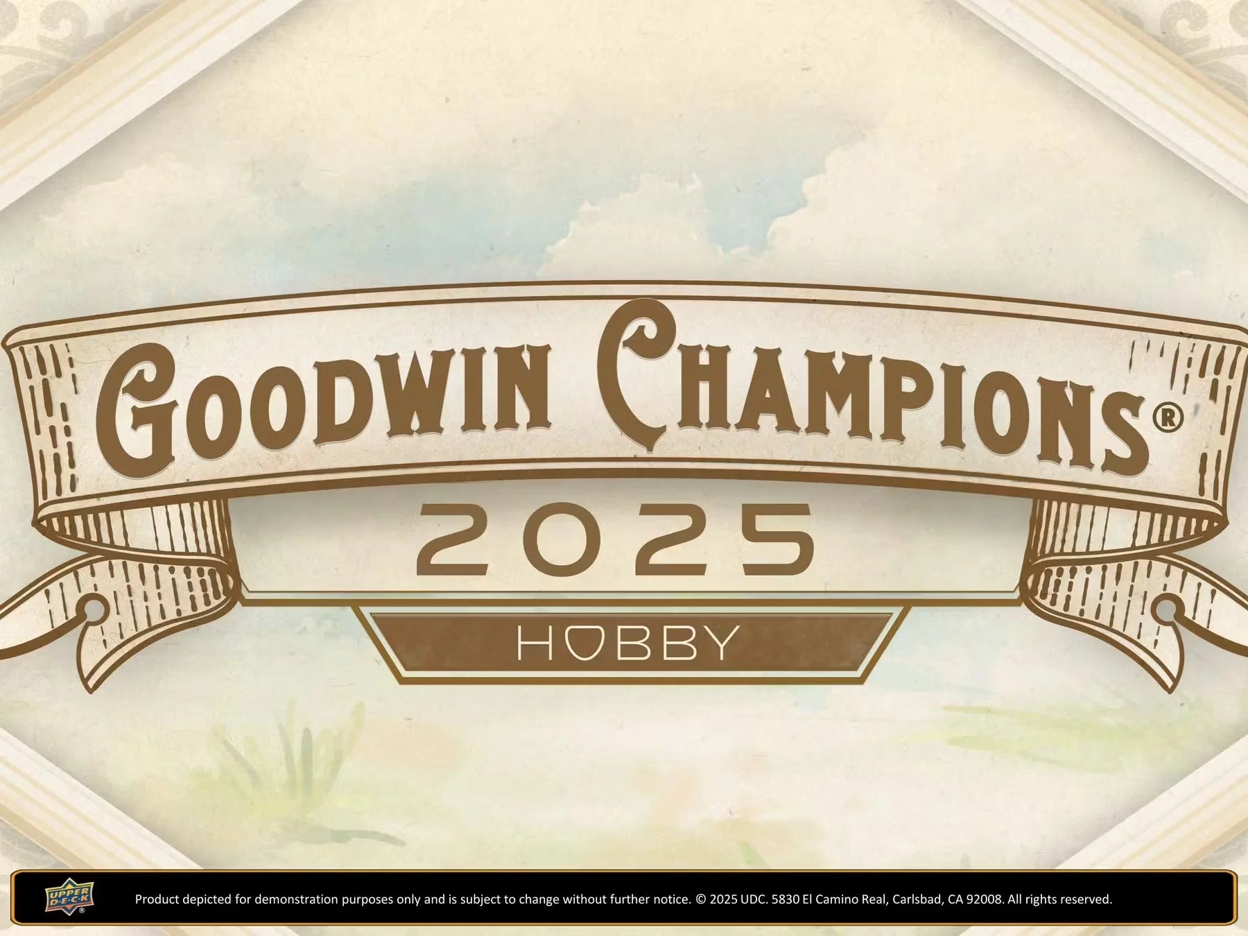 2025 Upper Deck Goodwin Champions Hobby - Sports Cards Europe