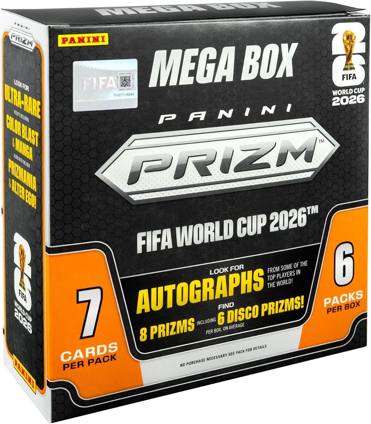 2026 Panini Prizm FIFA World Cup Mega (Red Disco Prizms) - Sports Cards Europe