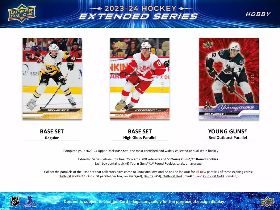 2023-24 Upper Deck NHL Extended Series Hobby - Sports Cards Europe