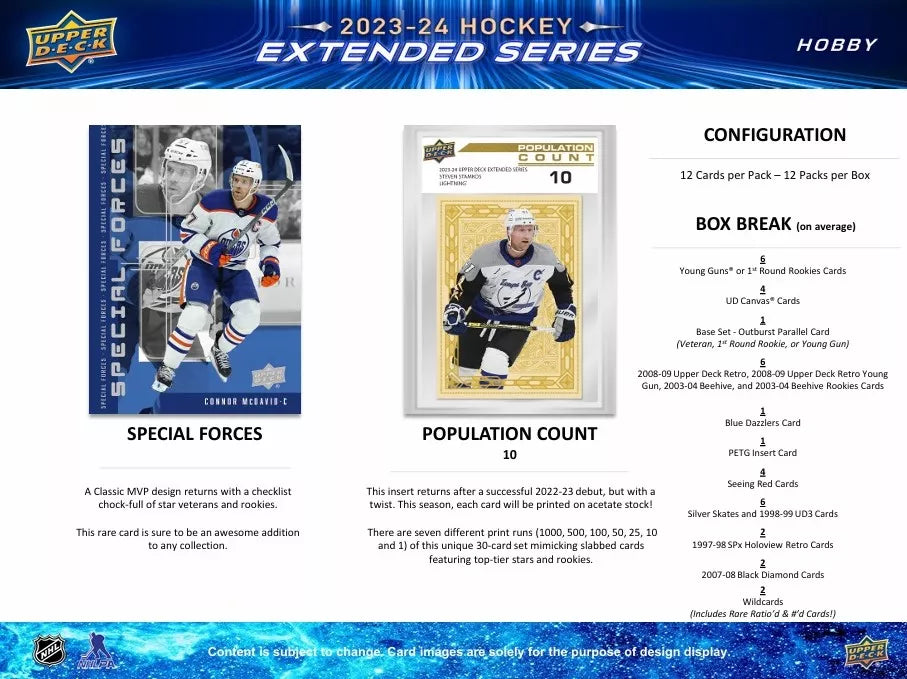 2023-24 Upper Deck NHL Extended Series Hobby - Sports Cards Europe