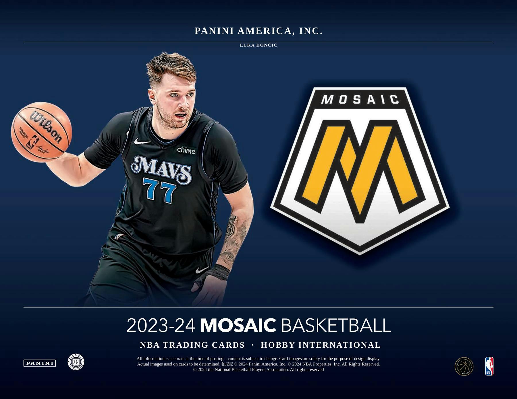 2023-24 Mosaic NBA Hobby International - Sports Cards Europe