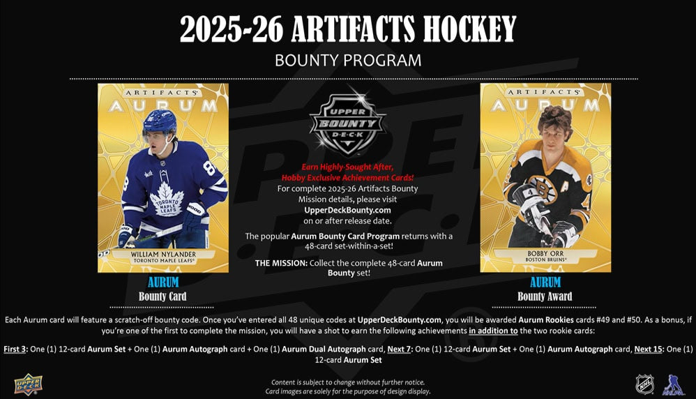 2025-26 Upper Deck NHL Artifacts Hobby - Sports Cards Europe