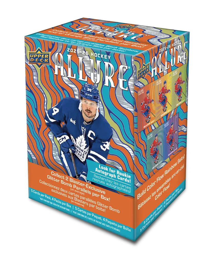 2025-26 Upper Deck NHL Allure Blaster Box - Sports Cards Europe