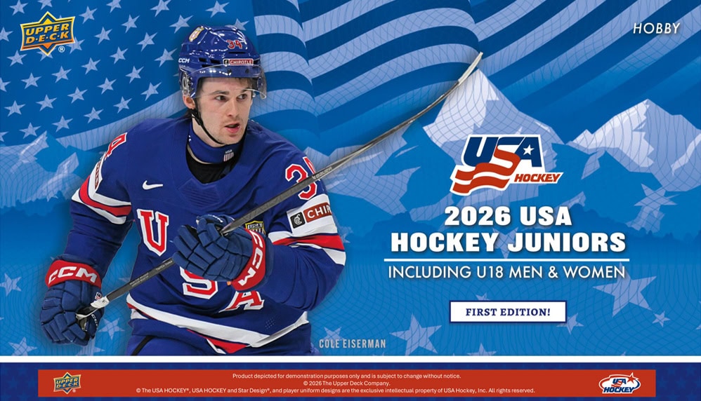 2026 Upper Deck USA Team Juniors Hobby - Sports Cards Europe