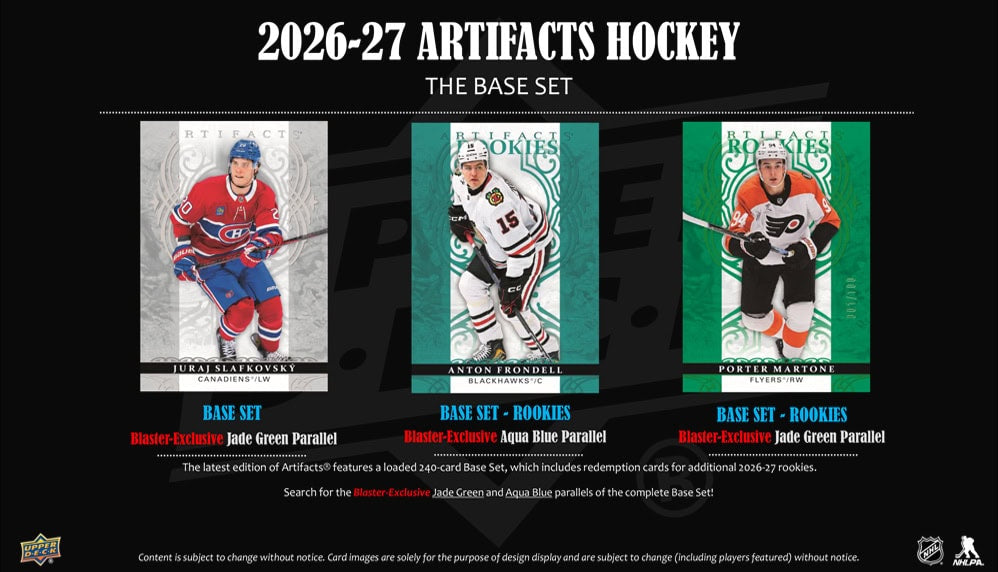 2026-27 Upper Deck NHL Artifacts Blaster - Sports Cards Europe