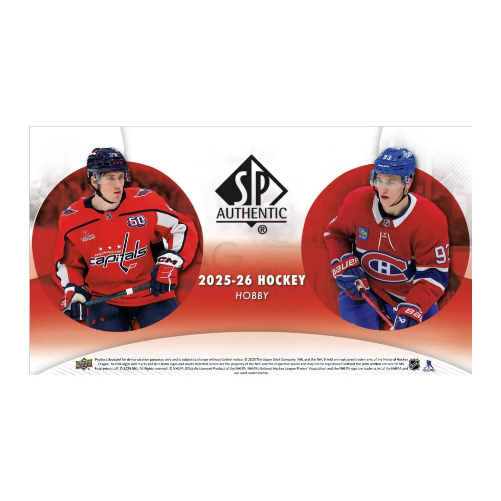 2025-26 Upper Deck NHL SP Authentic Hobby