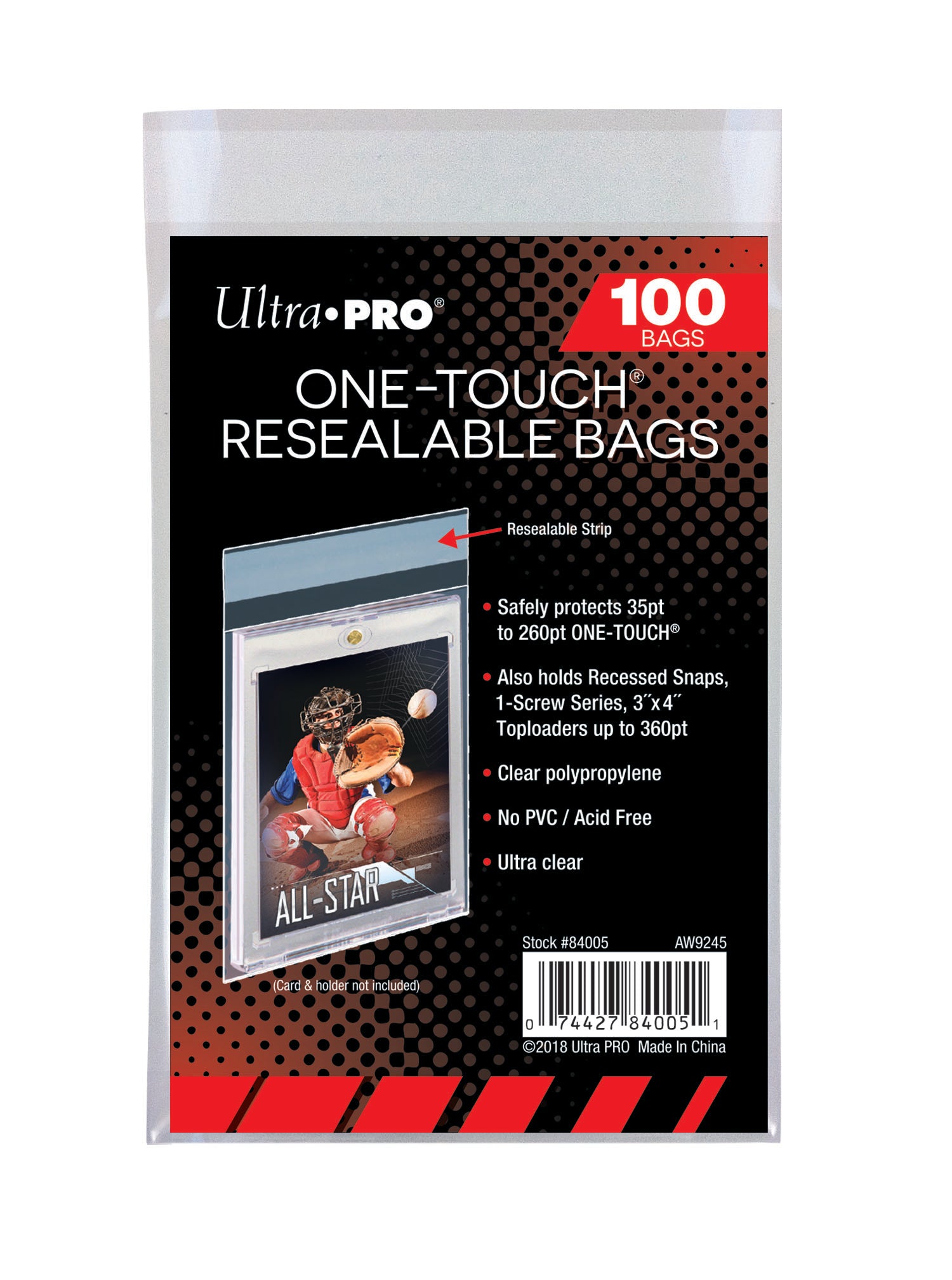 Ultra Pro One-Touch Resealable Bags - Sports Cards Europe