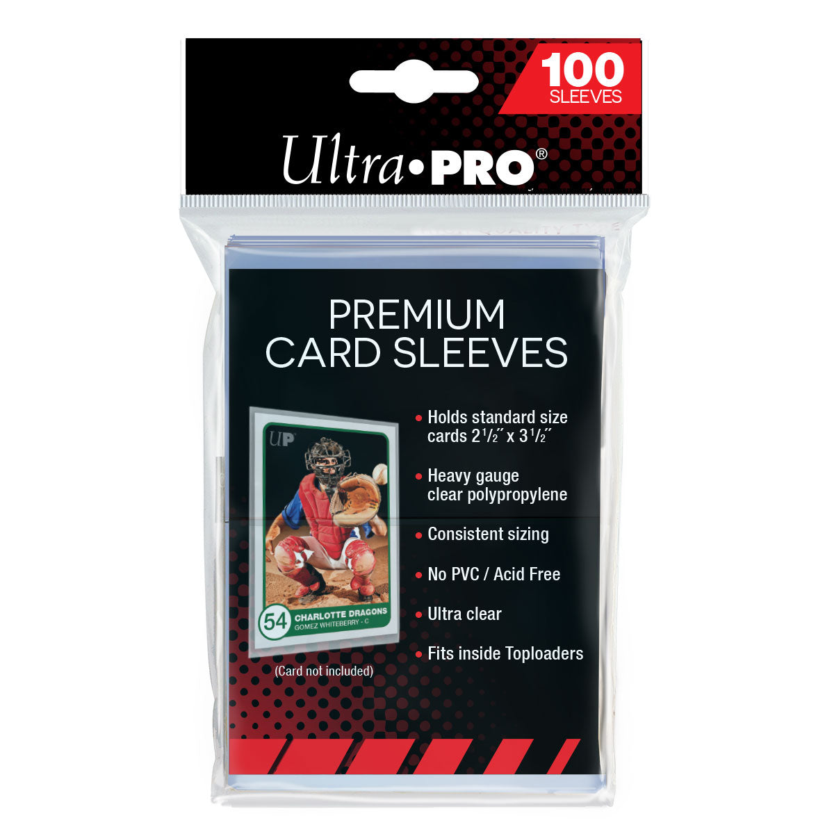 euro size card sleeves Ultra Pro Premium Card Sleeves 3x4 Pack