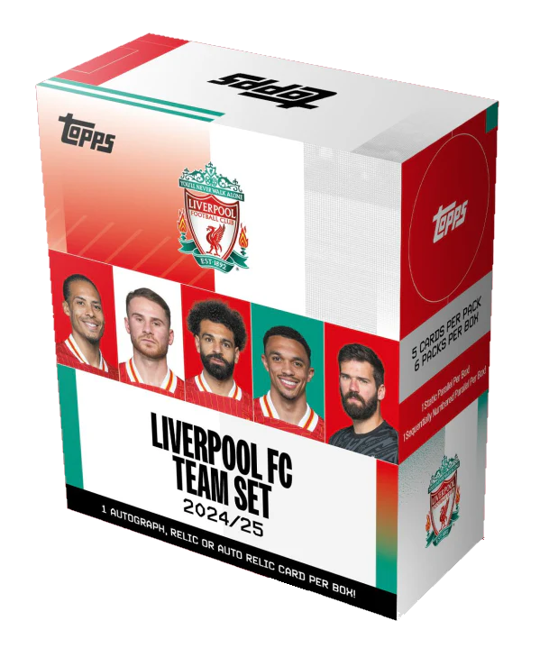 2024-25 Topps Liverpool Team Set