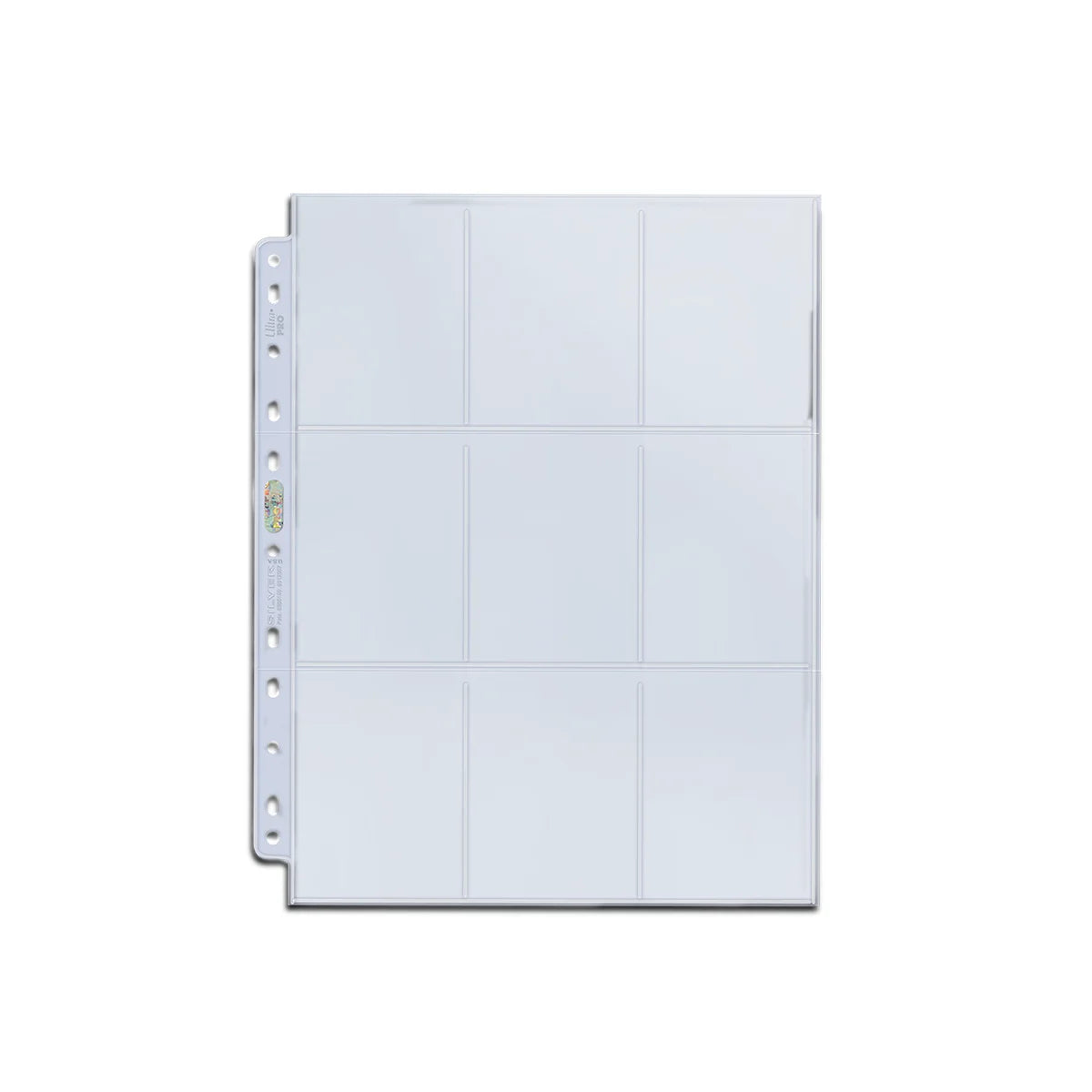 Ultra Pro Silver Series 9-Pocket Plastic Pages - Sports Cards Europe