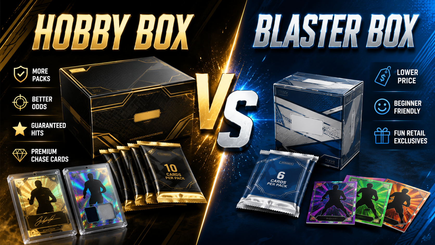 Hobby Box vs. Blaster Box: Which Should You Buy?