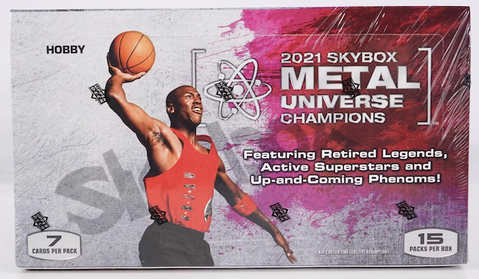 2021 UD Skybox Metal Universe Champions Hobby - Sports Cards Europe