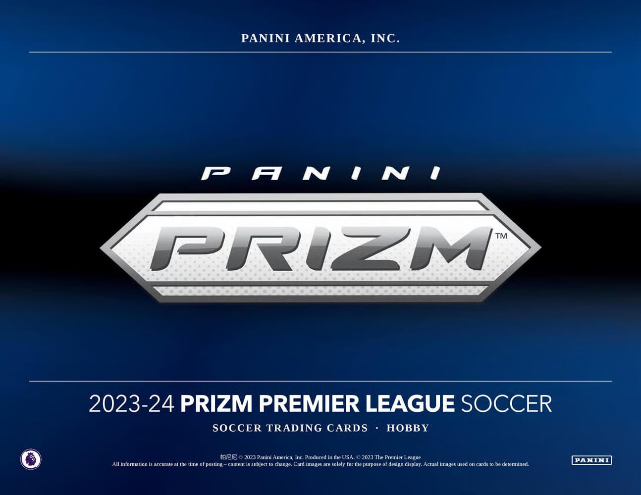 2023-24 Panini Prizm Premier League Soccer Hobby - Sports Cards Europe