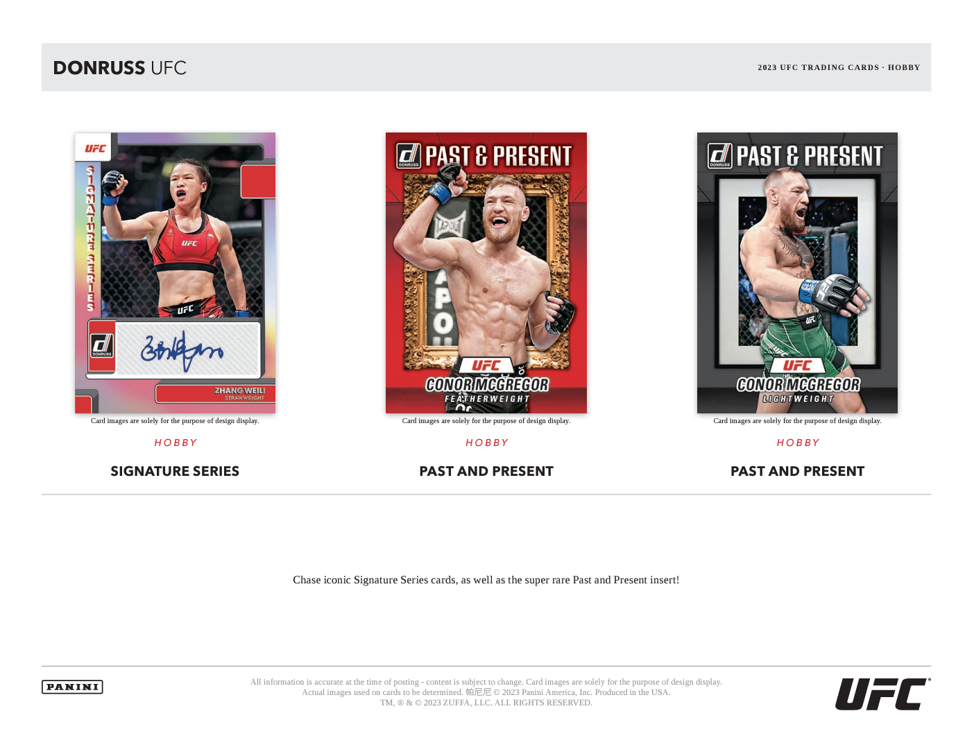 2023 Panini Donruss UFC Hobby - Sports Cards Europe