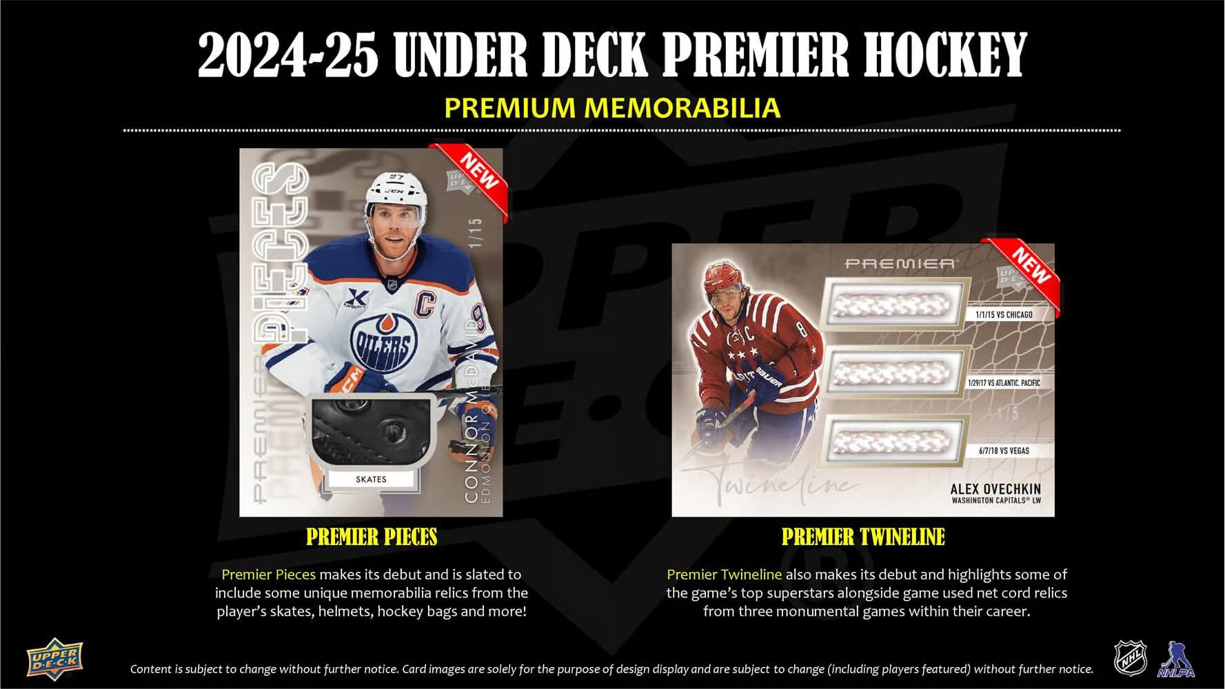 2024-25 Upper Deck NHL Premier - Sports Cards Europe