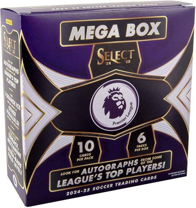 2024-25 Panini Select Premier League Mega Box - Sports Cards Europe