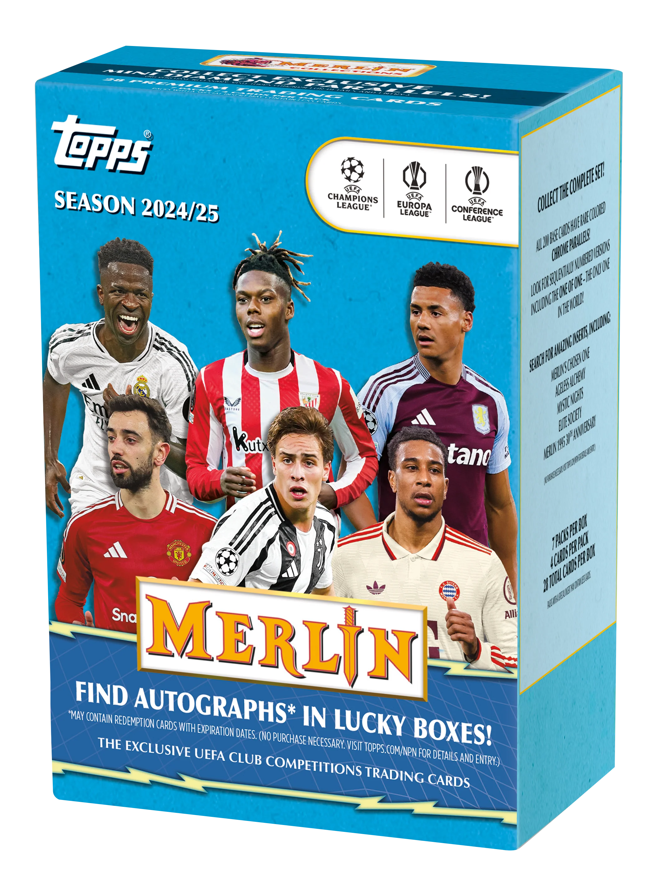 2024-25 Topps Merlin UCC Value Box - Sports Cards Europe