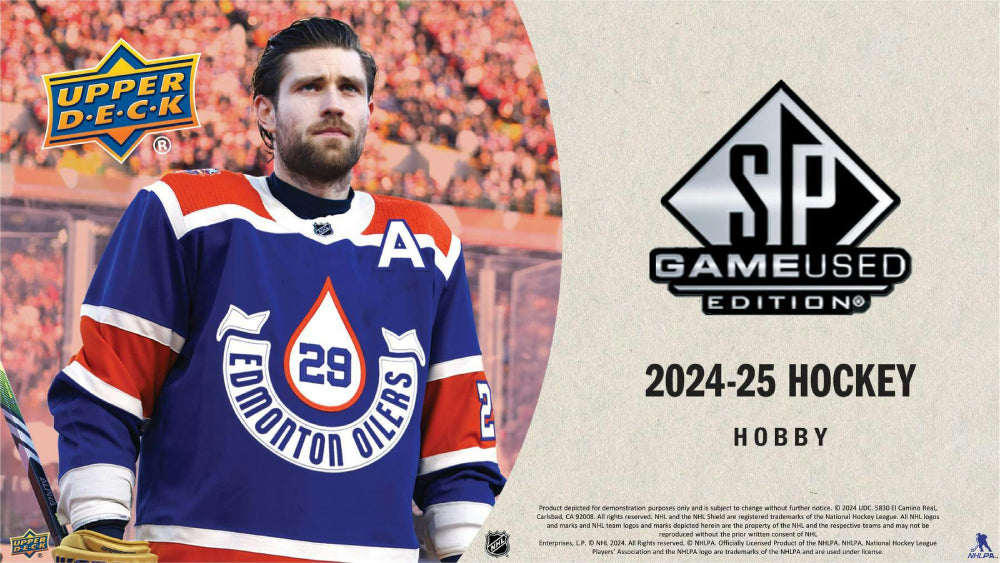 2024-25 Upper Deck NHL SP Game-Used Hobby