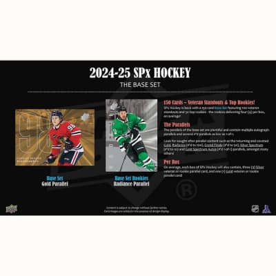 2024-25 Upper Deck NHL SPx Hobby