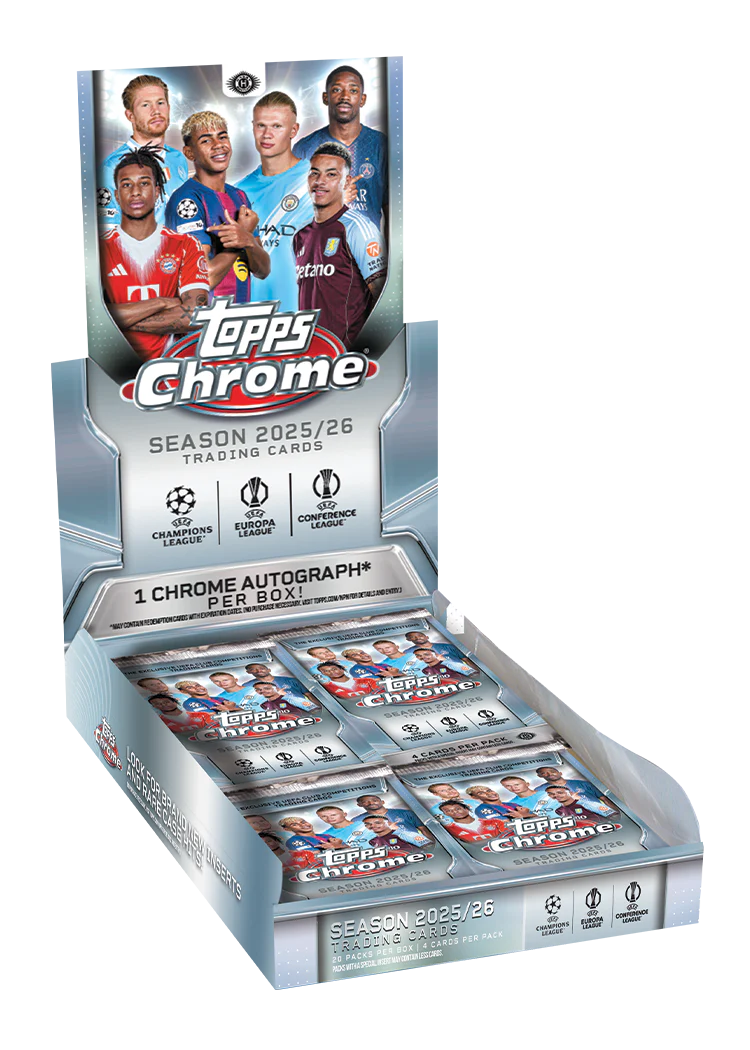 2025-26 Topps Chrome UEFA Hobby - Sports Cards Europe