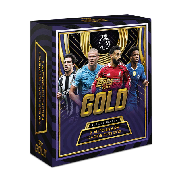 2025-26 Topps Premier League Gold Box - Sports Cards Europe