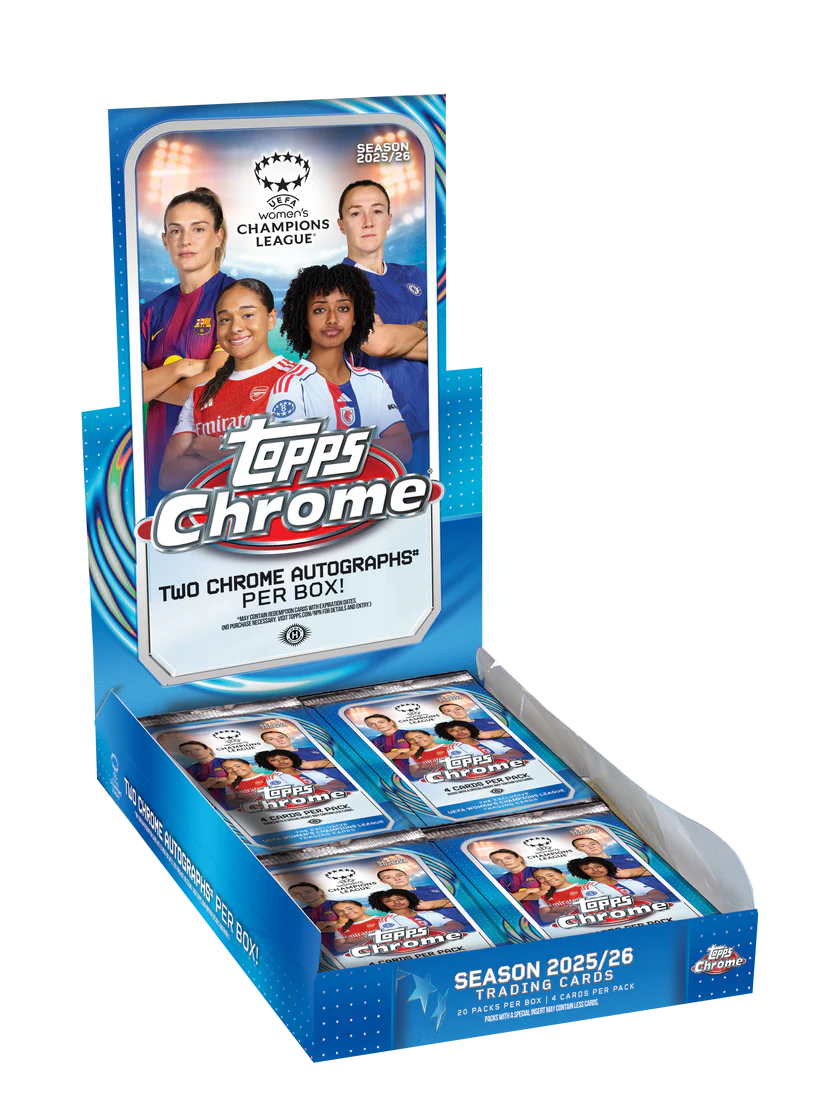2025-26 Topps UEFA Women’s Champions League Chrome Hobby