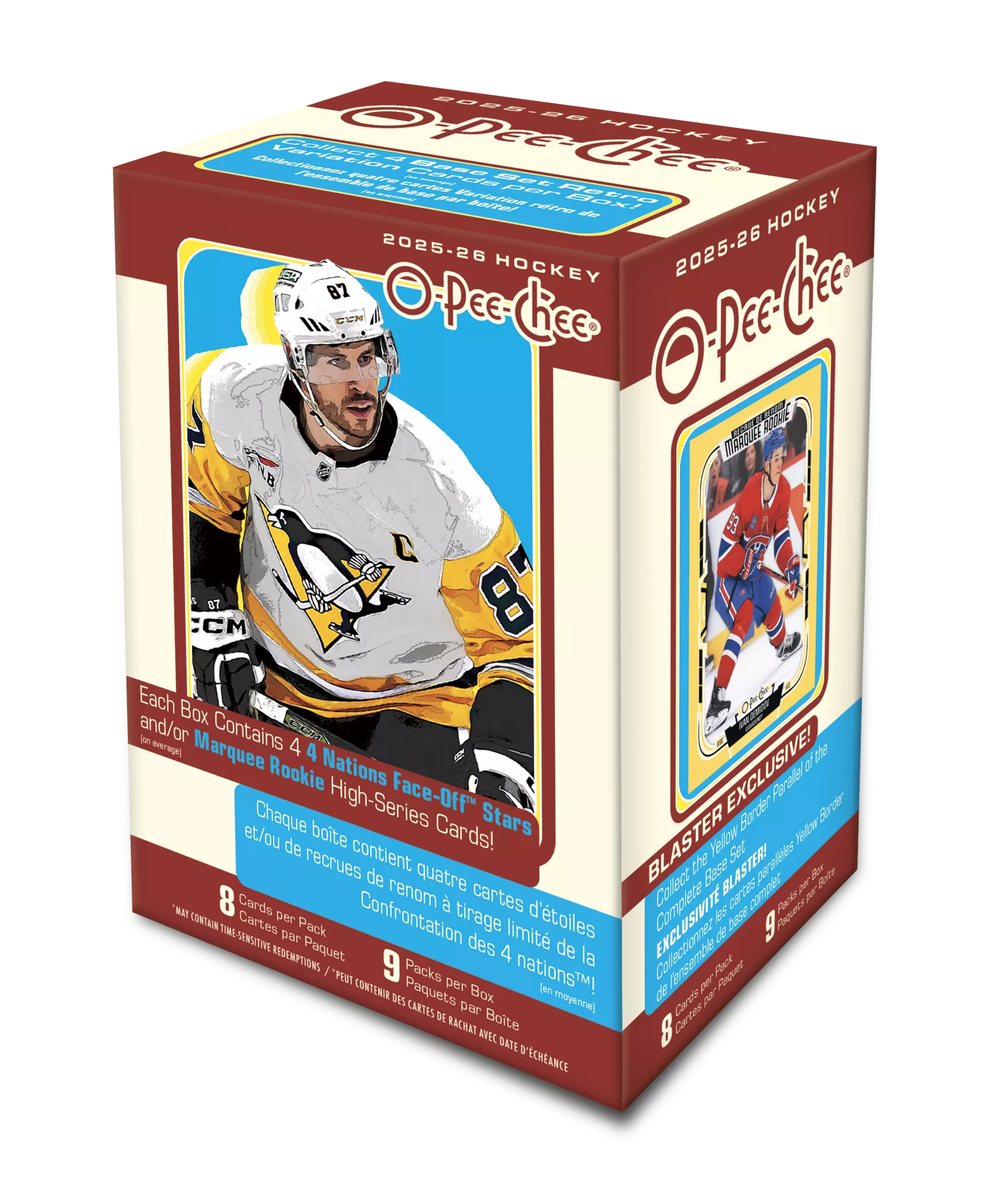 2025-26 Upper Deck NHL O-Pee-Chee Blaster Box - Sports Cards Europe