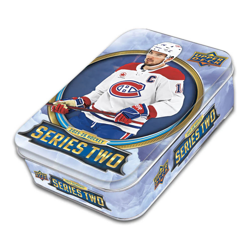 2025-26 Upper Deck NHL Series 2 Tin - Sports Cards Europe