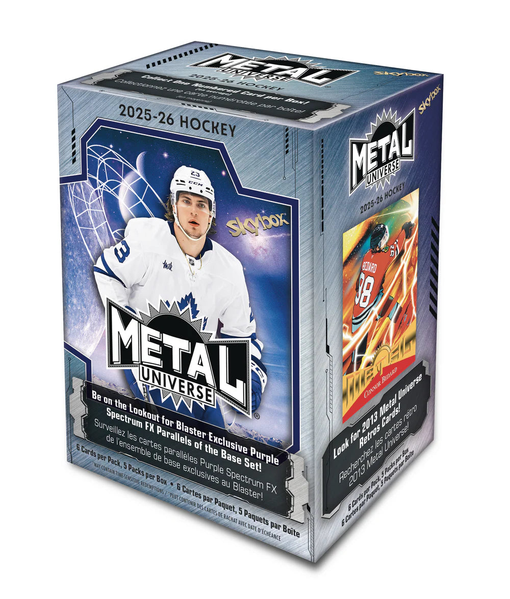 2025-26 Upper Deck NHL Skybox Metal Universe Blaster Box