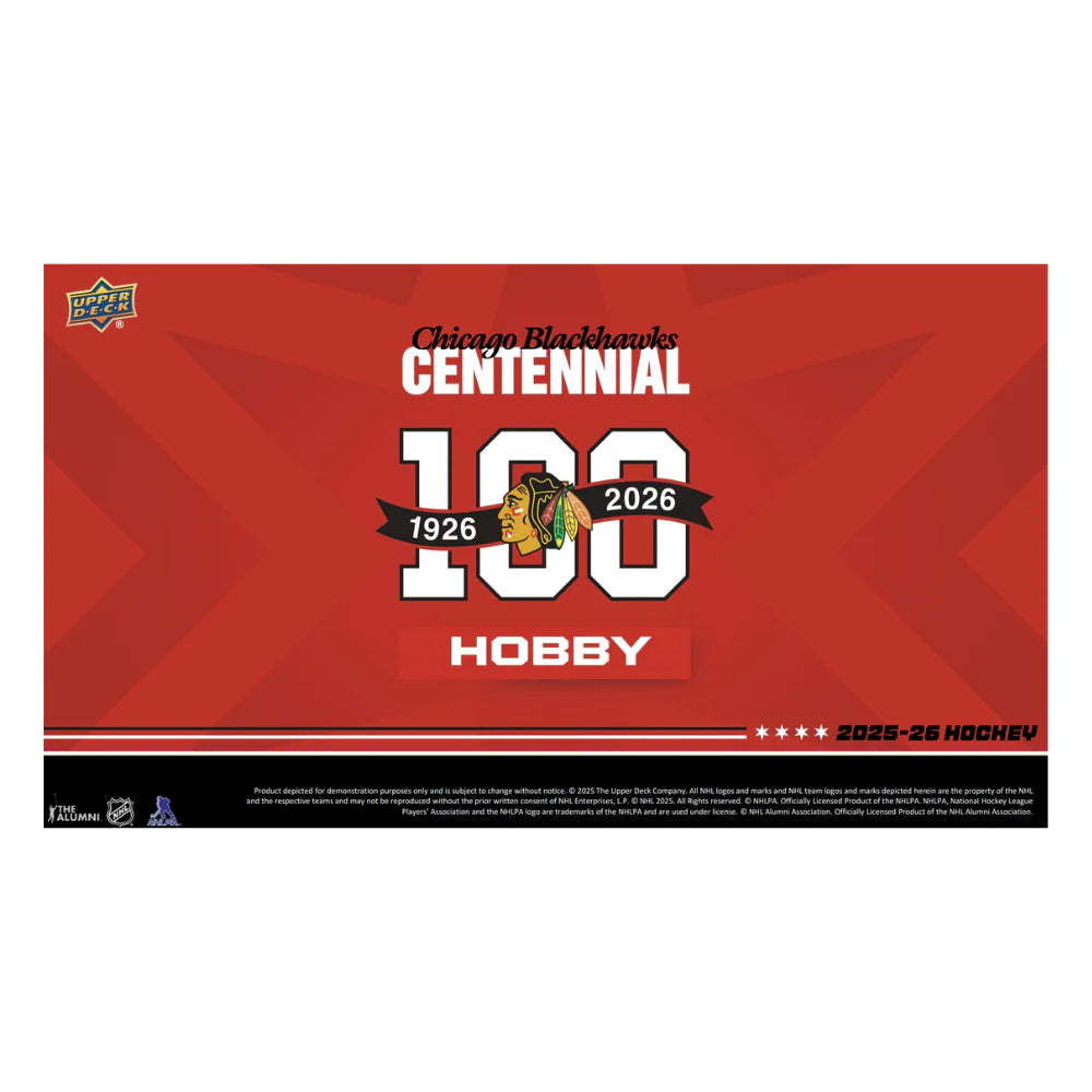 2025-26 Upper Deck NHL Chicago Blackhawks Centennial Hobby - Sports Cards Europe